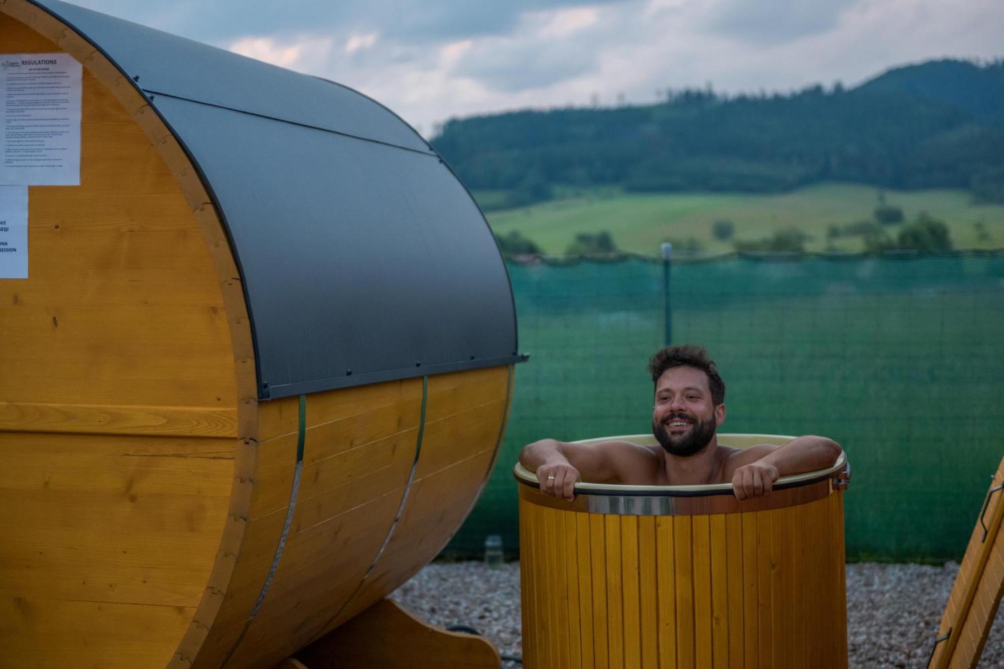 Mieroszow Rajska Polana Domki Premium ,Na Odludziu Z Prywatna Balia Z Jacuzzi I Sauna ,Cisza,Rowery Elektryczne,Gory,Astroprzygoda,- Adrspach, Skalne Miasto, Zamek Ksiaz,Andrzejowka,Karpacz, Sniezka,Janskie Laznie,Pec מראה חיצוני תמונה